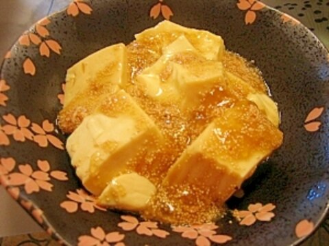 豆腐の明太子あん